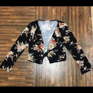 FLORAL BLAZER